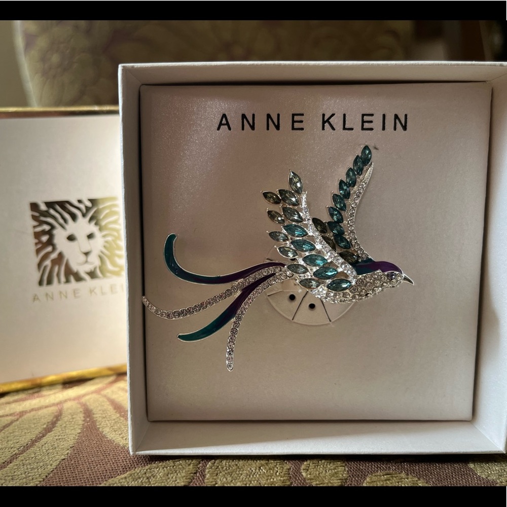 Anne Klein Bird of Paradise Brooch